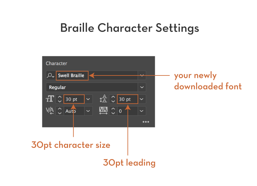 Part 3: A Step-by-Step Guide to Typesetting ADA Braille Correctly in Adobe Illustrator